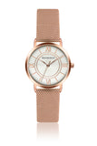 Colditz Rose Gold Mesh Watch